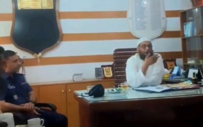 থানায় গিয়ে ওসিকে না পেয়ে চেয়ারে বসলেন এমপি, ভিডিও ভাইরাল
