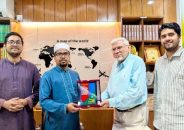 শিবির সভাপতির সঙ্গে পাকিস্তান জামায়াত নেতার সাক্ষাৎ