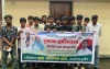 মিছিলের প্রস্তুতিকালে অস্ত্র ও ব্যানারসহ নিষিদ্ধ ছাত্রলীগের ১৭ নেতাকর্মী গ্রেপ্তার
