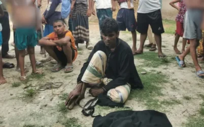 হিজাব পরে চুরি করতে গিয়ে অস্ত্রসহ যুবক আটক