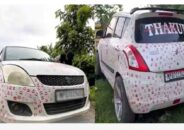 সারপ্রাইজ দিতে বয়ফ্রেন্ডের গাড়িতে ৩৪০০ চুমু প্রেমিকার, অতঃপর…