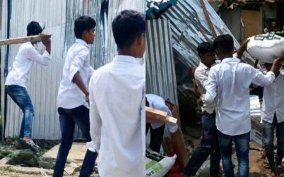 স্কুলশিক্ষার্থীদের উসকে দিয়ে ব্যবসা প্রতিষ্ঠানে তাণ্ডব, ভাঙচুর-লুটপাটে ক্ষতি ২৫ লাখ