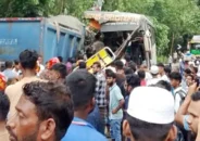চাঁদপুরে বাস-ট্রাক মুখোমুখি সংঘর্ষে নিহত ৩