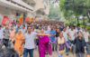 রাষ্ট্রপতি মির্জা ফখরুল ও রিজভীকে অভিনন্দন জানিয়ে ঢাবিতে মিছিল