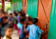 সরকারি প্রাথমিক বিদ্যালয়ের ৫ শিক্ষকের সবাই অনুপস্থিত, শিশু শিক্ষার্থীদের বিক্ষোভ