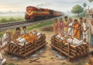 স্বামীর মৃত্যুর কয়েক ঘণ্টা পর স্ত্রীর মৃত্যু, পাশাপাশি চিতায় দাহ