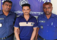 চাঁদপুরে ২৫ মামলার আসামি ‘মাদক সম্রাট’ সুমন গ্রেপ্তার