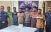 চুরি হওয়া ৮ ভরি স্বর্ণ উদ্ধার, গ্রেফতার ৬