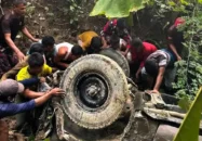 থানচিতে গাড়ি খাদে পড়ে দুই পর্যটক নিহত